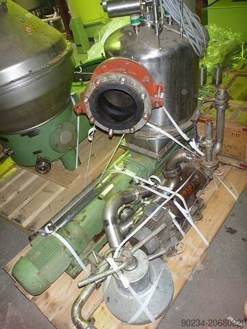 Westfalia HSA 200-06-777 centrifuge van roestvrij staal, klarende uitvoering WESTFALIA HSA 200-06-777