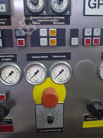 Glatt Model GPCG-1 laboratoriumformaat mobiele wervelbed droger GLATT GPCG-1