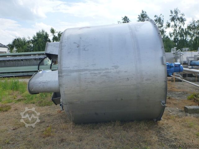 10.000 L verticale roestvrijstalen mengtank van ZUGIL ZUGIL 10000 Liters
