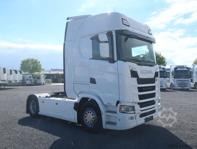 Standaard trekker Scania S 500 Super 4x2 NA Standklima LED Retarder