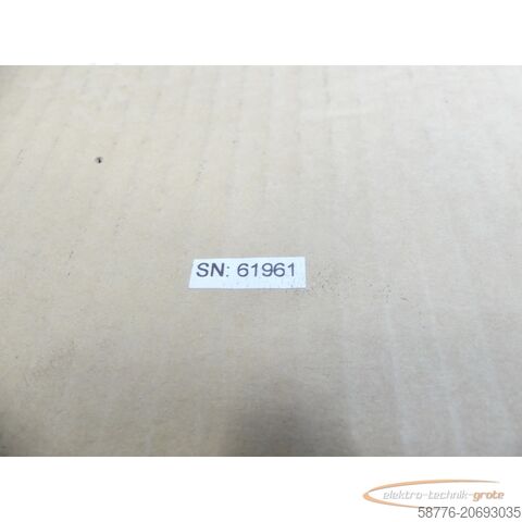 Styrenhet  Hiwin LMFA54 Linearmotor - Primärteil mit Wasserkühlung SN: 61961 --