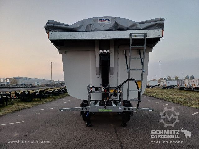 Sklopný návěs Schmitz Cargobull Kipper Stahlrundmulde 28m³