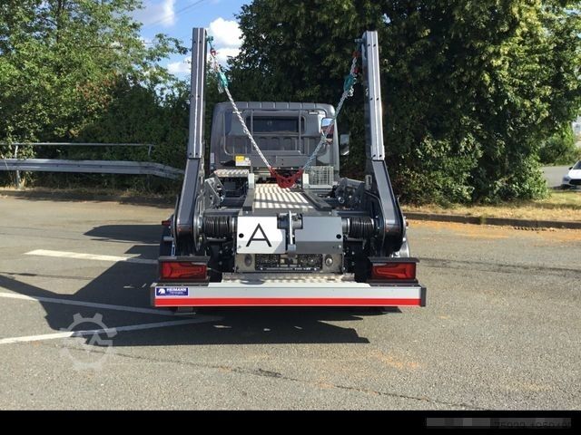Kiepwagen bestelauto FUSO eCanter 7C18e Heimann Absetzkipper
