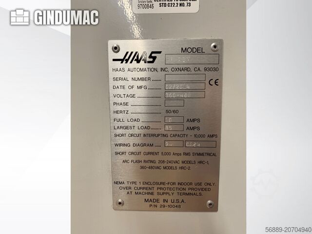 Horisontell svarvmaskin HAAS ST-20Y