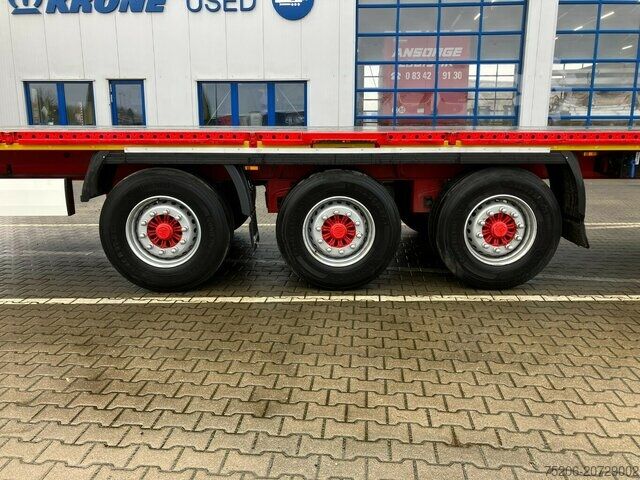 Open semitrailer Krone Plateau SDP 27 eLBP4-C