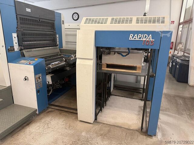 KBA (Koenig & Bauer) Rapida 105-2+LV CX (2008) KBA (Koenig & Bauer) Rapida 105-2+LV CX