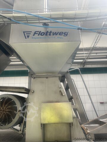 Çekiçli değirmen 8-10 ton + pompa Flottweg 