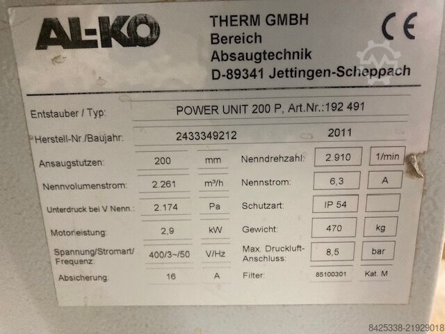 κινητό σύστημα εξαγωγής AL-KO POWER UNIT 200