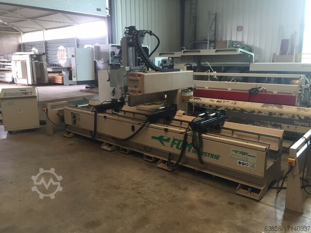Aluminium 3 axlar CNC FOM ARGO 35 RM