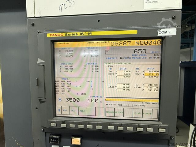Centro di lavoro verticale CNC STAMA MC 014