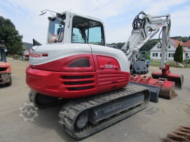 Minikoparka Takeuchi TB 290-2 - Powertilt - Schnellwechsler-Klima-4 Löf