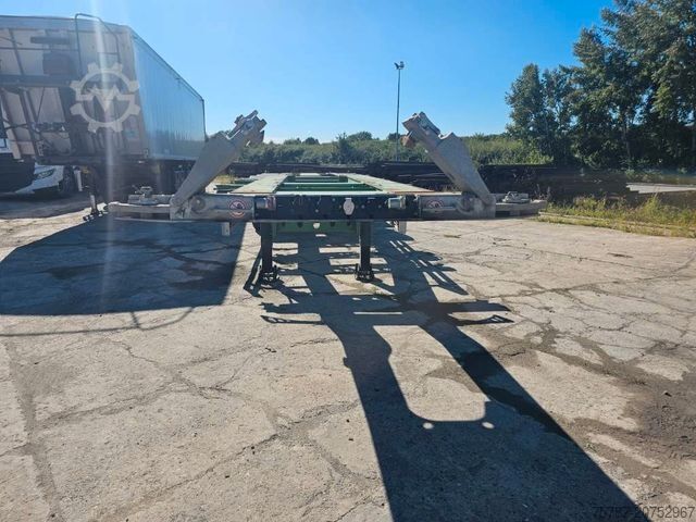 Návěs s výměnnou nástavbou WIELTON Vario Containerchassis, Reifendruckkontrolle