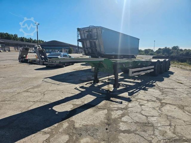 Návěs s výměnnou nástavbou WIELTON Vario Containerchassis, Reifendruckkontrolle