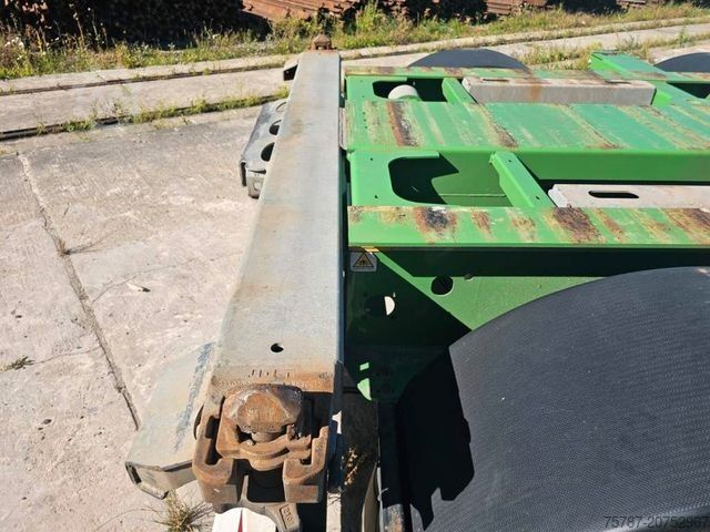 Návěs s výměnnou nástavbou WIELTON Vario Containerchassis, Reifendruckkontrolle