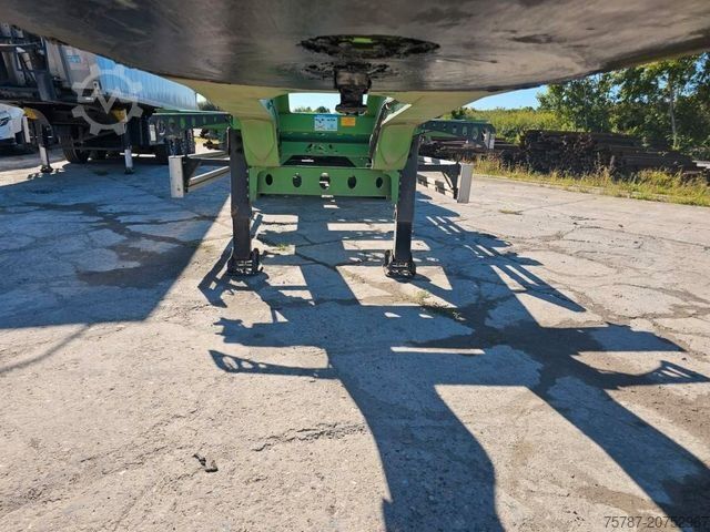 Návěs s výměnnou nástavbou WIELTON Vario Containerchassis, Reifendruckkontrolle