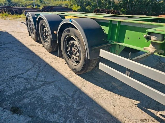 Návěs s výměnnou nástavbou WIELTON Vario Containerchassis, Reifendruckkontrolle