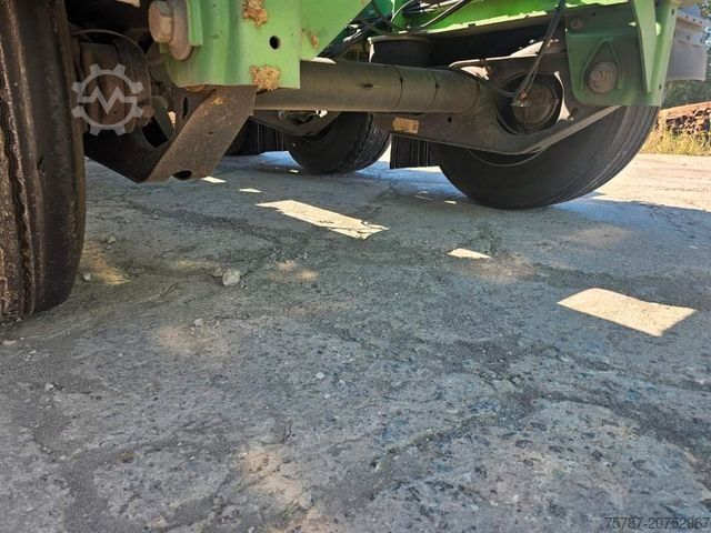 Návěs s výměnnou nástavbou WIELTON Vario Containerchassis, Reifendruckkontrolle