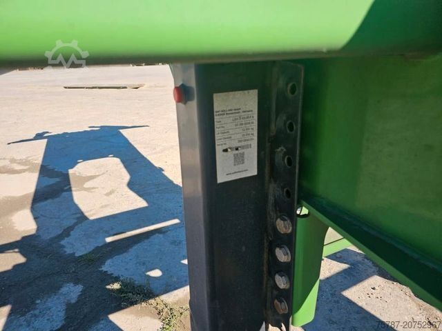 Návěs s výměnnou nástavbou WIELTON Vario Containerchassis, Reifendruckkontrolle