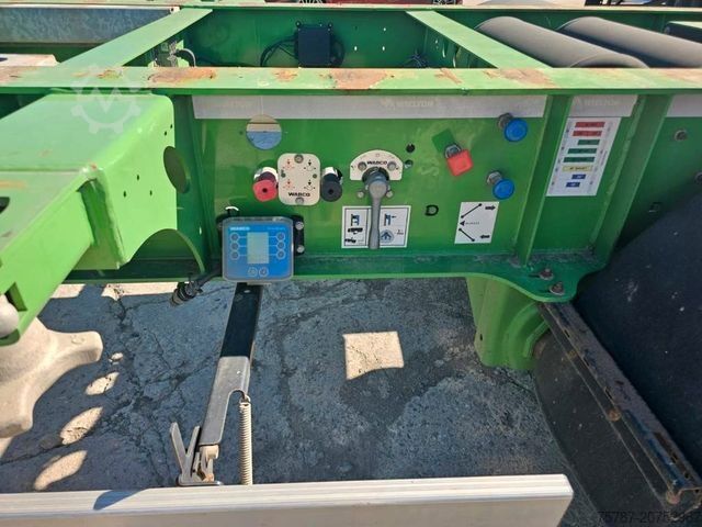 Návěs s výměnnou nástavbou WIELTON Vario Containerchassis, Reifendruckkontrolle