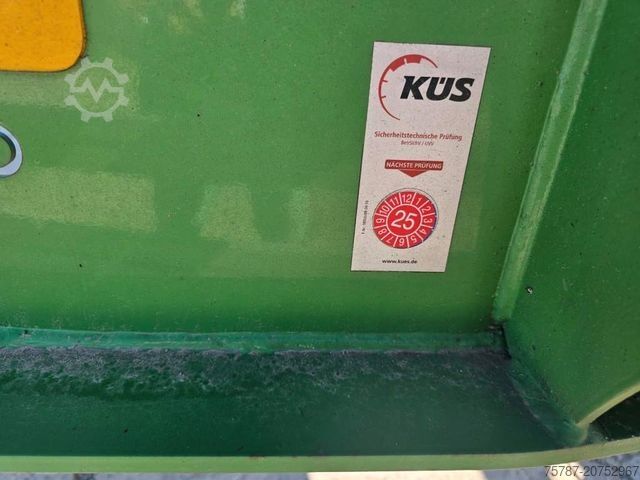 Návěs s výměnnou nástavbou WIELTON Vario Containerchassis, Reifendruckkontrolle