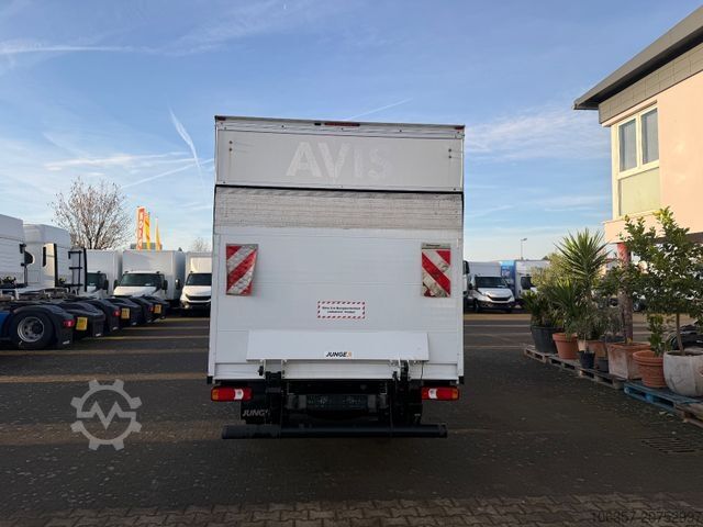 Vrachtwagen met bakwagen IVECO Daily 35C16 Koffer Ladebordwand 750kg