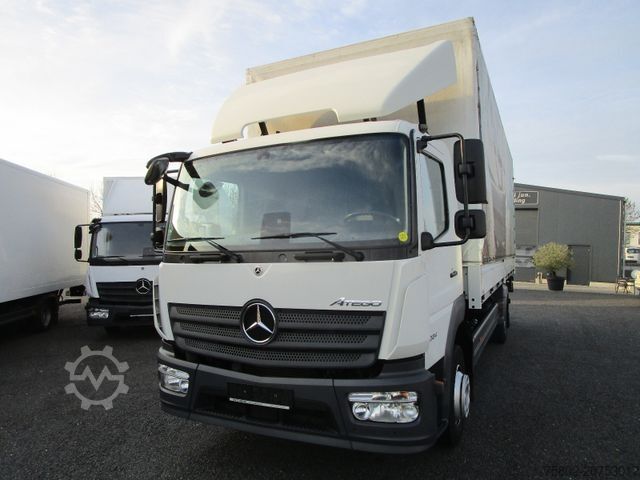 Ciężarówka z płaską platformą MERCEDES-BENZ Atego 1324L MP4.*7,25m+LBW 1,5to.+AHK+6-Zylinder