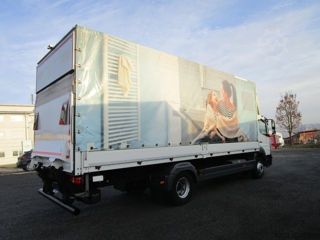 Samochód ciężarowy z plandeką typu platforma MERCEDES-BENZ Atego 1324L MP4.*7,25m+LBW 1,5to.+AHK+6-Zylinder