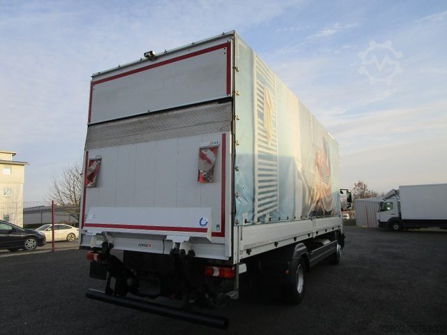 Samochód ciężarowy z plandeką typu platforma MERCEDES-BENZ Atego 1324L MP4.*7,25m+LBW 1,5to.+AHK+6-Zylinder