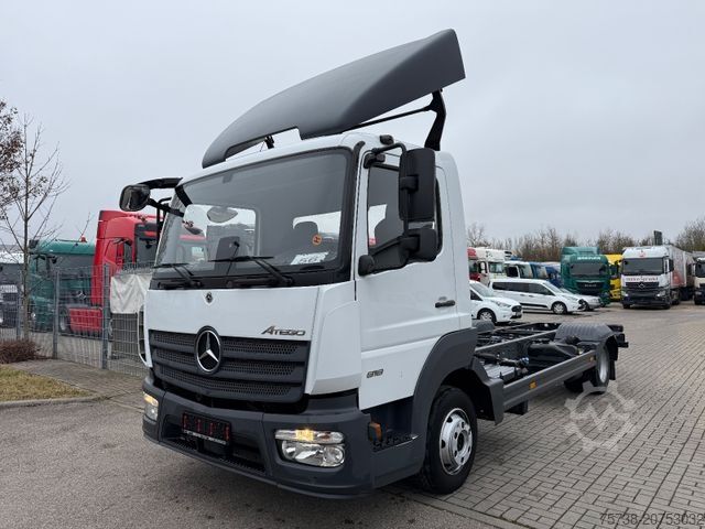 Kassevognchassis MERCEDES-BENZ Atego 818 L Fahrgestell/Klima/SCHALTER/EURO6D