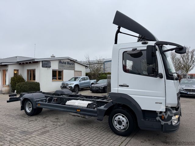Kassevognchassis MERCEDES-BENZ Atego 818 L Fahrgestell/Klima/SCHALTER/EURO6D