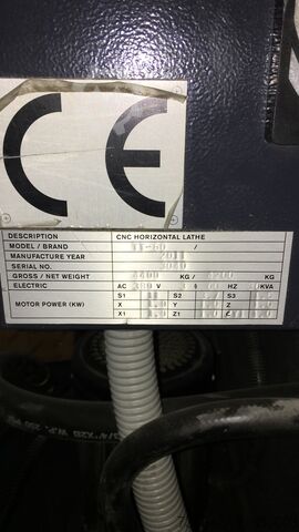 CNC-svarv Dugard TT-60
