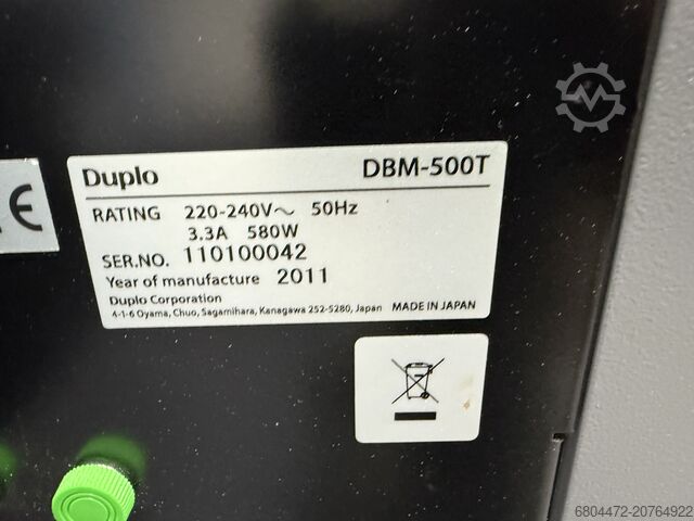 Document finishing system Duplo System 5000 pro