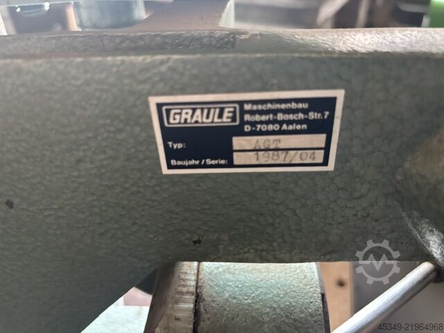 Scie circulaire combinée de délignage et de table Graule AGT
