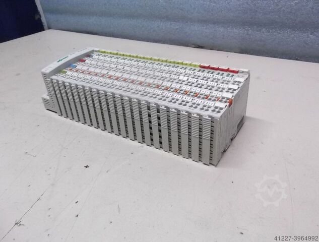 Feldbuskoppler mit 19 Busklemmen Wago Profibus