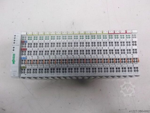 Feldbuskoppler mit 19 Busklemmen Wago Profibus