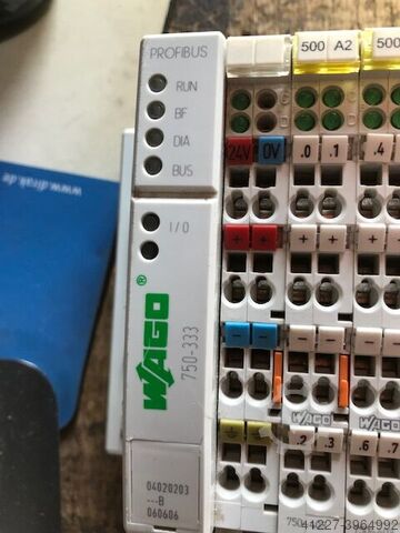 Feldbuskoppler mit 19 Busklemmen Wago Profibus