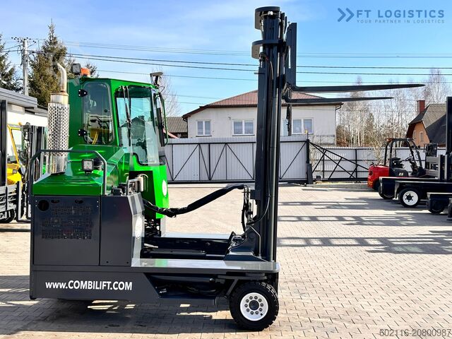 4-way forklift truck Combilift C4000 / LPG / DUPLEX / 4500MM /FREE LIFT