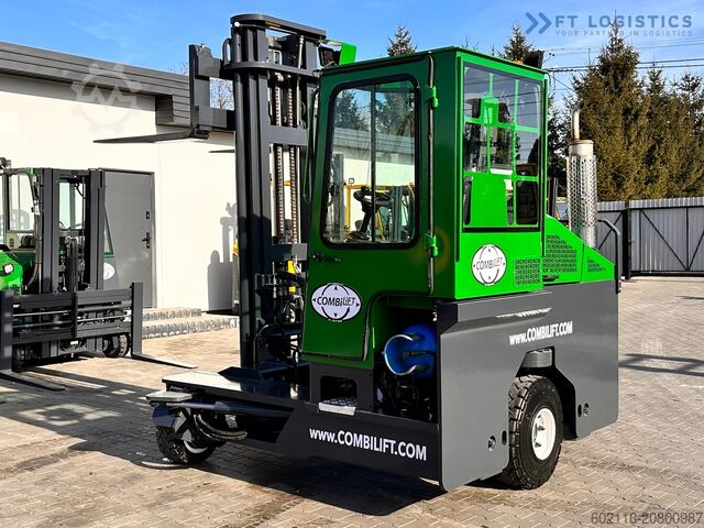 4-way forklift truck Combilift C4000 / LPG / DUPLEX / 4500MM /FREE LIFT