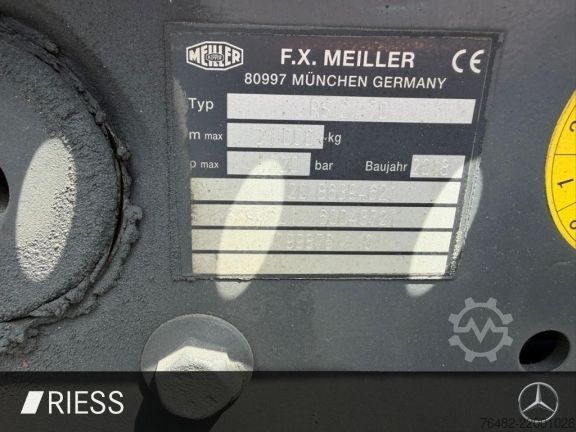Özel amaçlı kamyon MERCEDES-BENZ Actros 2551 LL 6x2 Abrollkipper AUT LM SpurH
