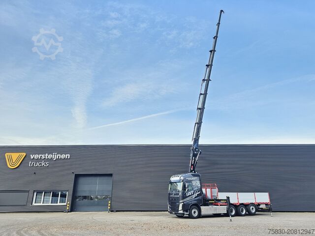 Platforma ładunkowa Volvo FH 540 8x4*4 / HIAB 548E-9 CRANE + WINCH / KRAN