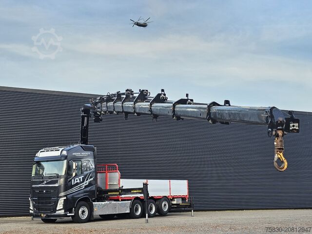 Platforma ładunkowa Volvo FH 540 8x4*4 / HIAB 548E-9 CRANE + WINCH / KRAN