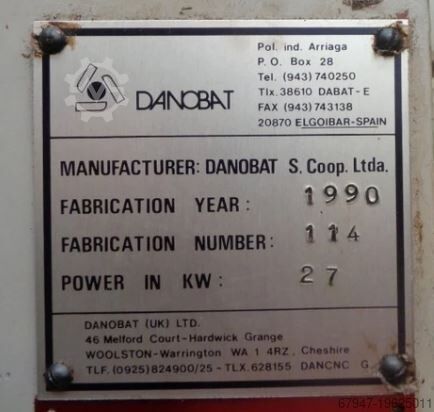 Rettificatrice per superfici Danobat RT 1600