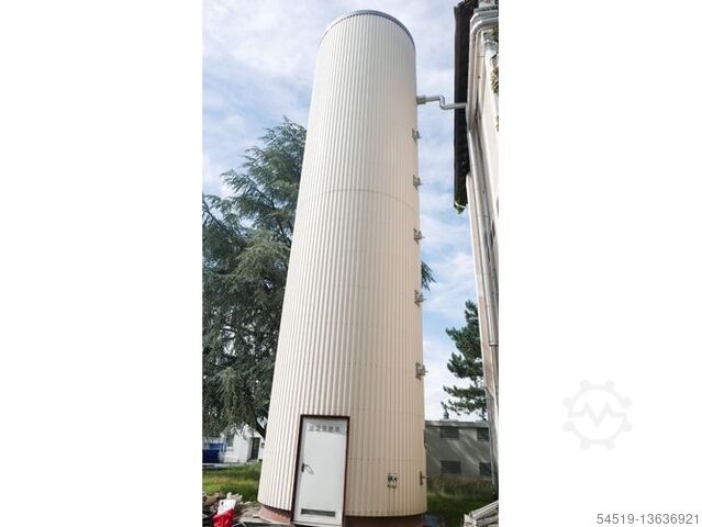 164 m³ δεξαμενές ζεστού νερού από ανοξείδωτο χάλυβα V4A Ziemann