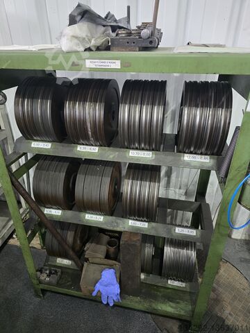 Máquina de estampagem a frio de 2 disparos - 14x200 FIDE EF-180