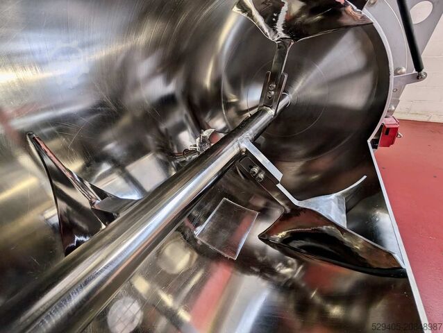 WAM WBH550 – 550L ploughshare mixers Wam WBH550