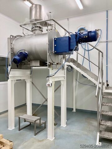 WAM WBH550 – 550L ploughshare mixers Wam WBH550