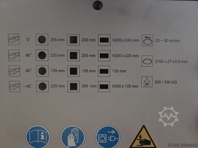 Band saw machine Rogi CY300NT