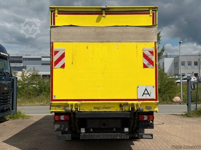 Skříňový nákladní automobil MERCEDES-BENZ Atego 1524 Koffer 7,30m LBW ma TÜV 05/27