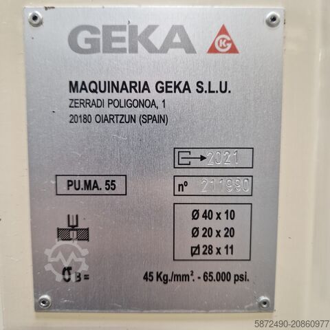Punching machine Geka Puma 55/E-500