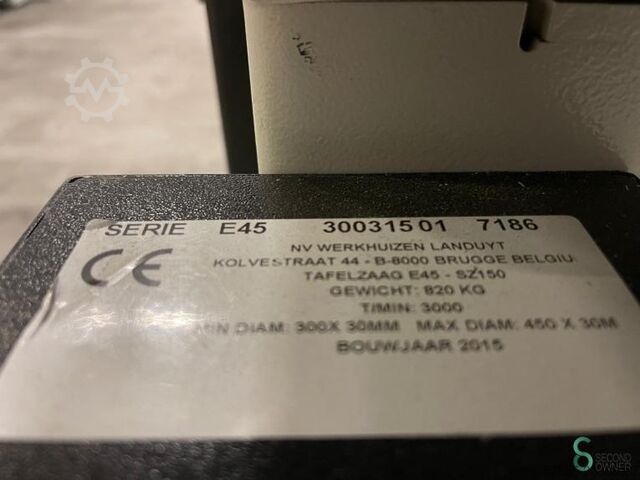 Table saws Robland E 45 2015 Robland E 45